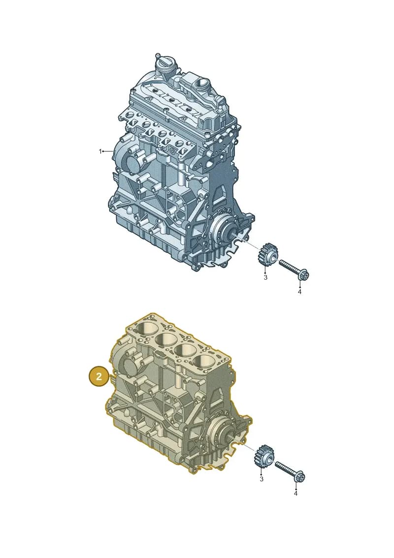 03L100104Q — Volkswagen Amarok (2022-) diagram 894100050, position 2
