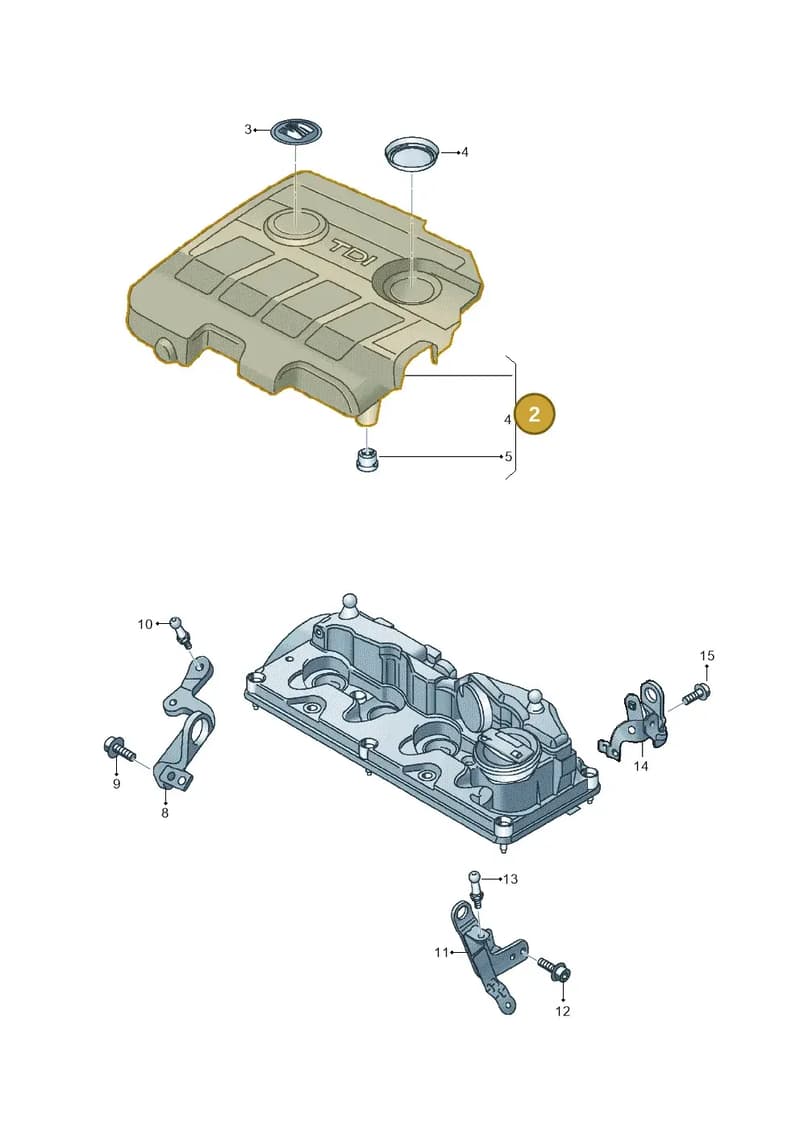 03L103925AT — SEAT Toledo Reference (2012-2015) diagram 639103800, position 2