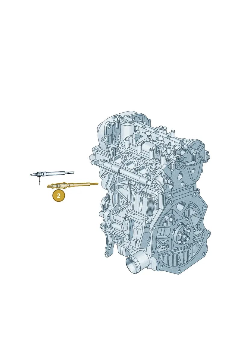 03L905061L — SEAT Leon (2019-) diagram 746905200, position 2