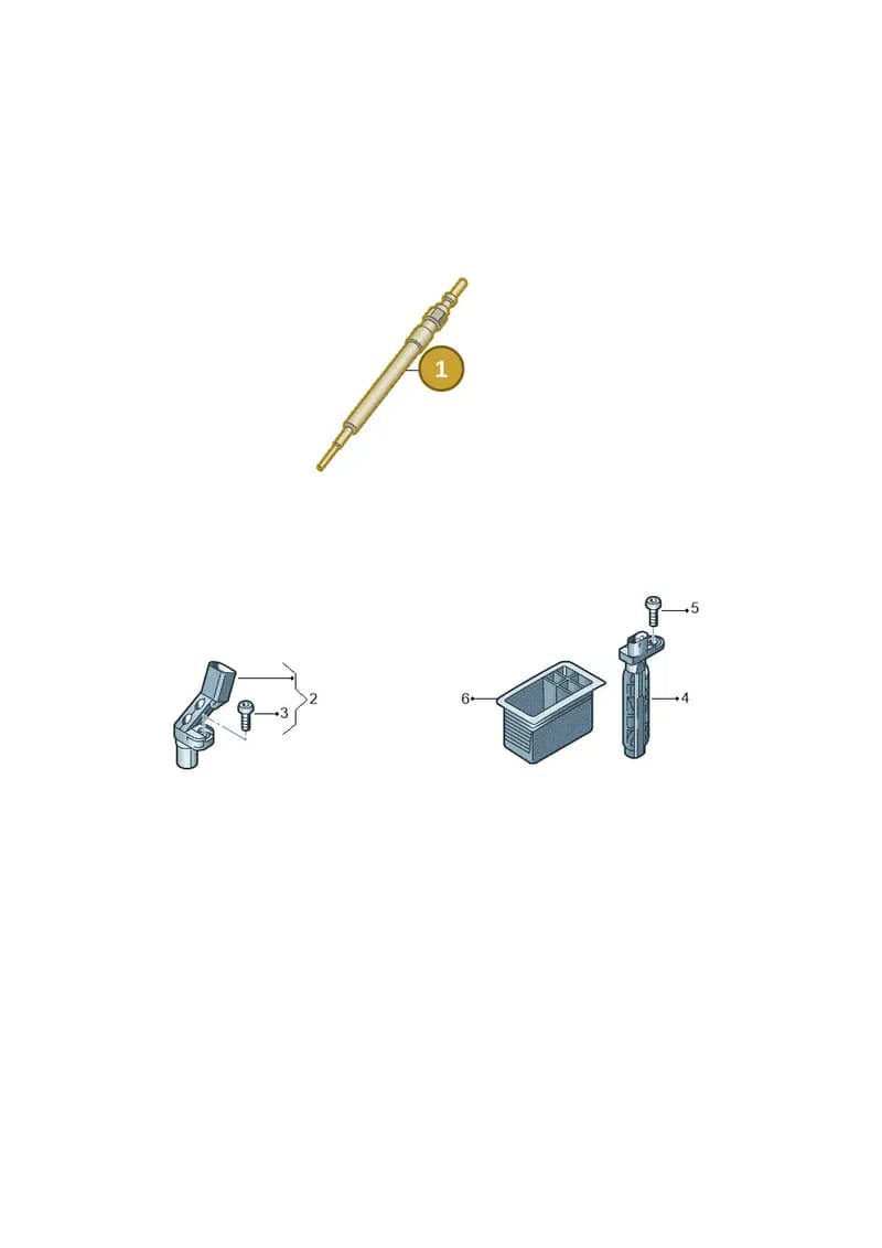 03L905061L — Audi A6 (2018-2025) diagram 849905200, position 1