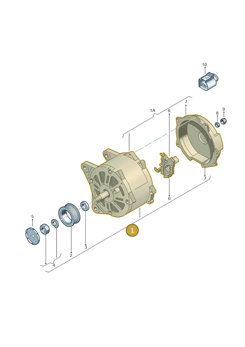 04C903023J — SEAT Mii (2011-2019) diagram 631903000, position 1