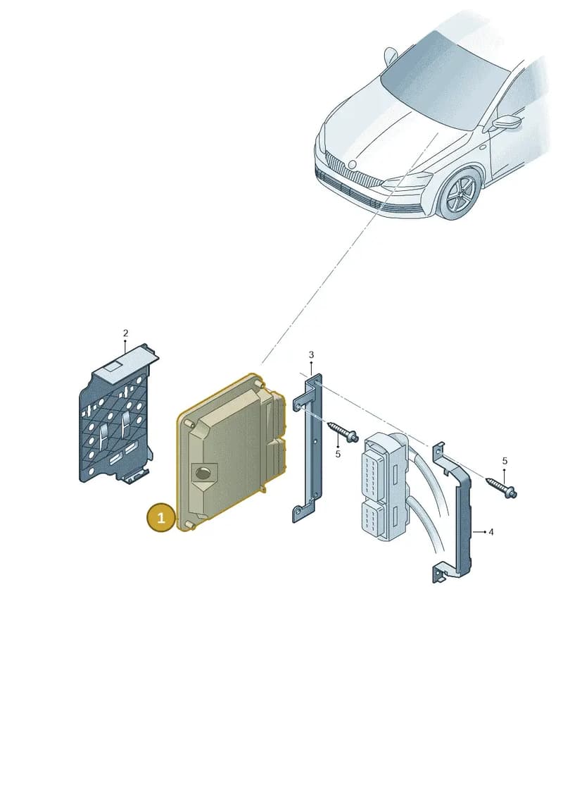 04C906025CA — Skoda Fabia (2014-2022) diagram 797906200, position 1