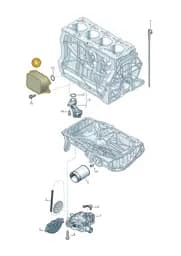 04E117021B Volkswagen Oil Cooler