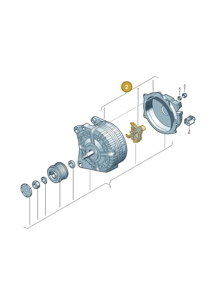 04E903015RX — Skoda Superb Combi (2015-2024) diagram 746903000, position 2