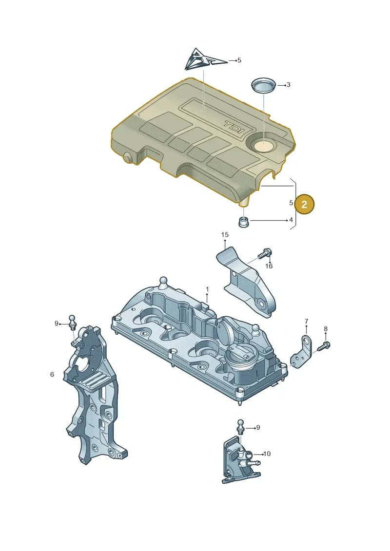 04L103925S — SEAT Ateca (2016-) diagram 893103085, position 2