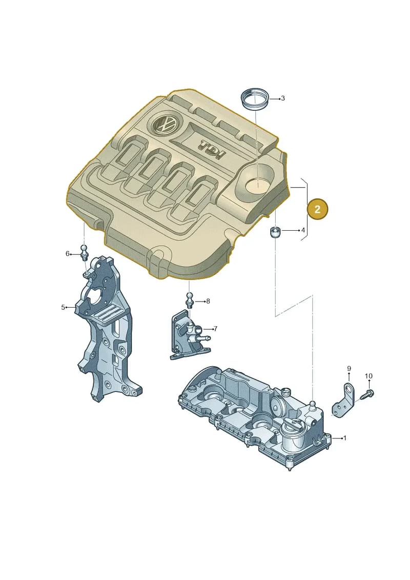 04L103925S — SEAT Tarraco (2018-2024) diagram 746103850, position 2