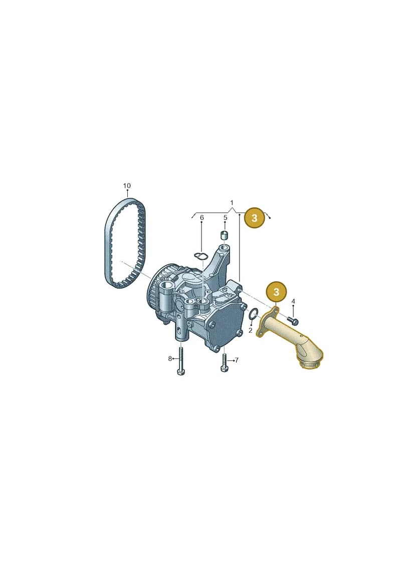04L115251 — Audi A6 (2018-2025) diagram 430115520, position 3