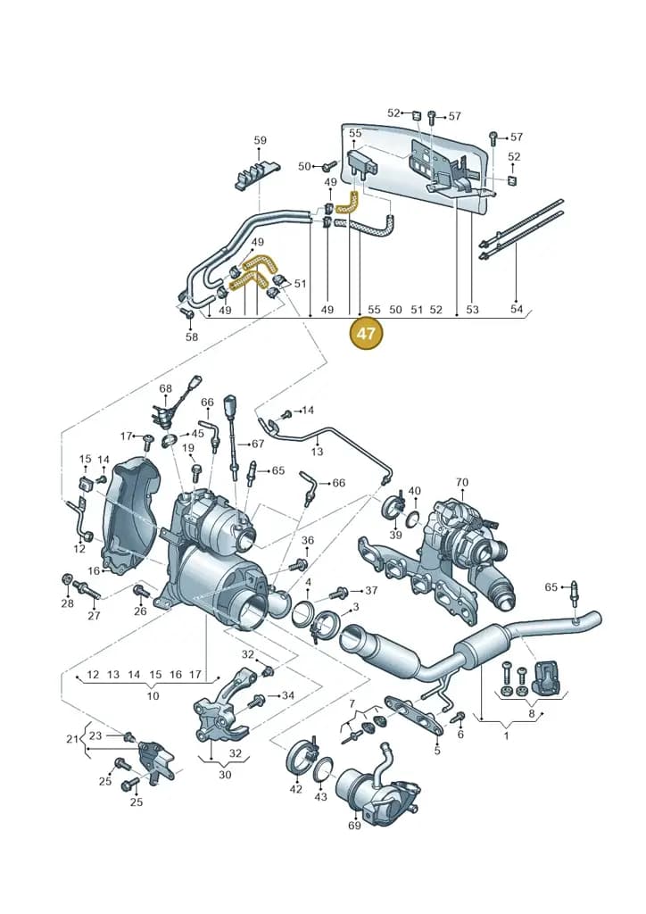 04L131552GJ — SEAT Tarraco (2018-2024) diagram 597253650, position 47