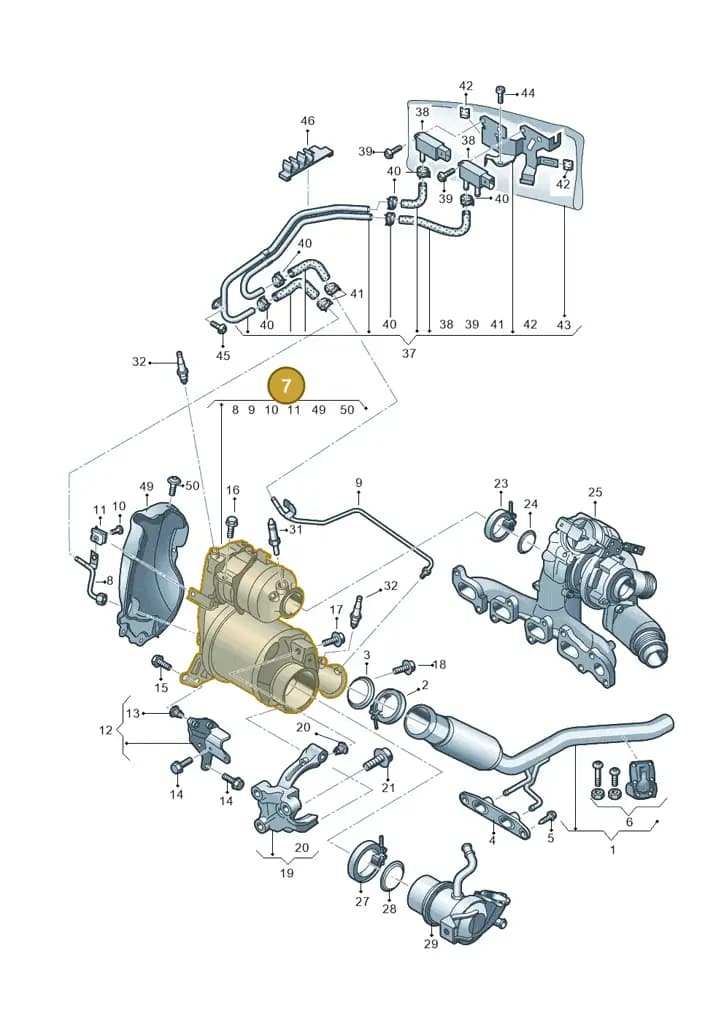 04L131673H — Audi Q3 (2014-2019) diagram 855253700, position 7