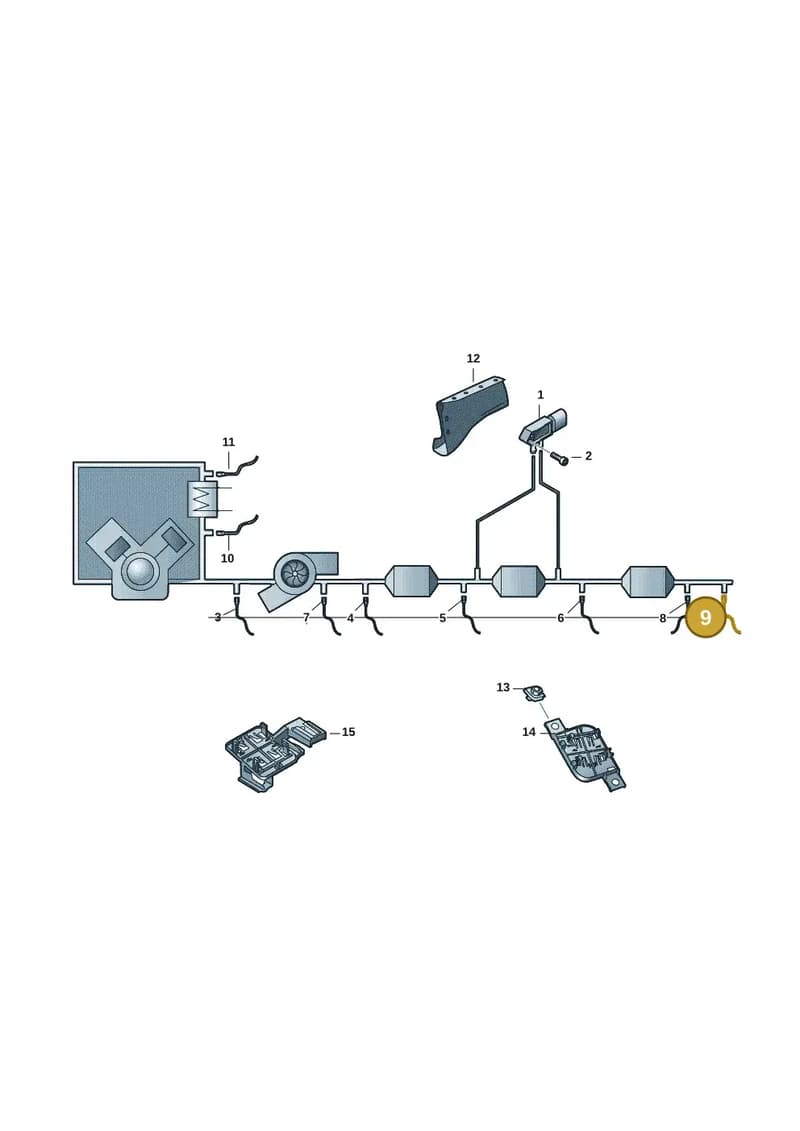 04L906261K — Volkswagen Transporter Multivan (2019-2024) diagram 7ep906150, position 9