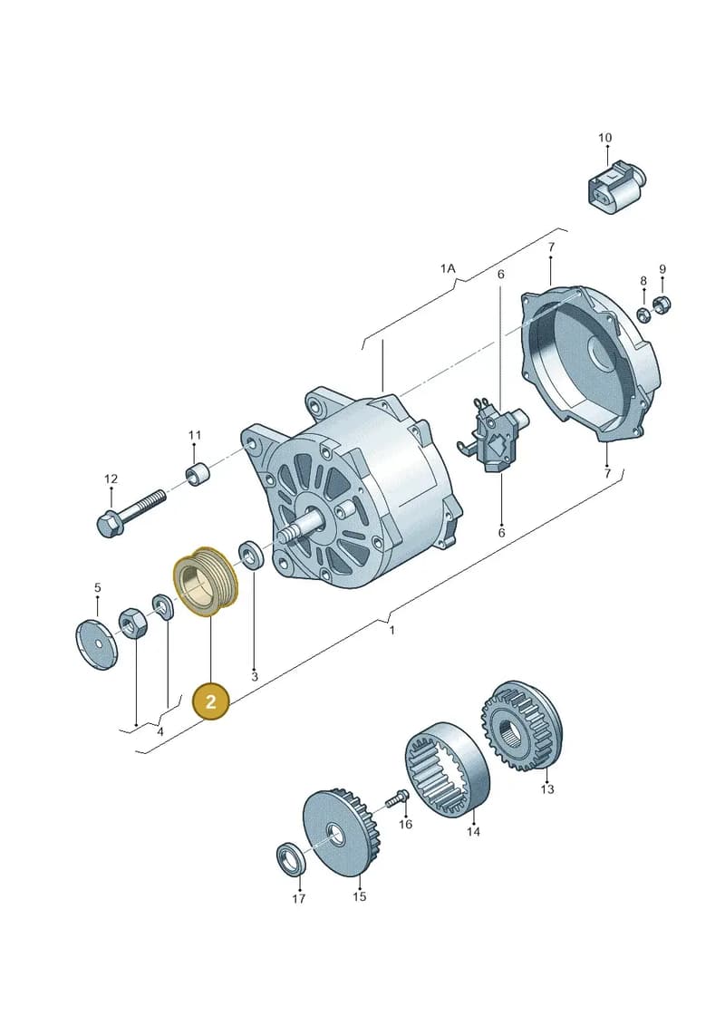 059903119D — Volkswagen Touareg                08> (2007-) diagram 616903010, position 2