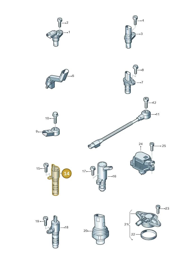 05C906455E — SEAT Arona (2017-) diagram 837906300, position 14