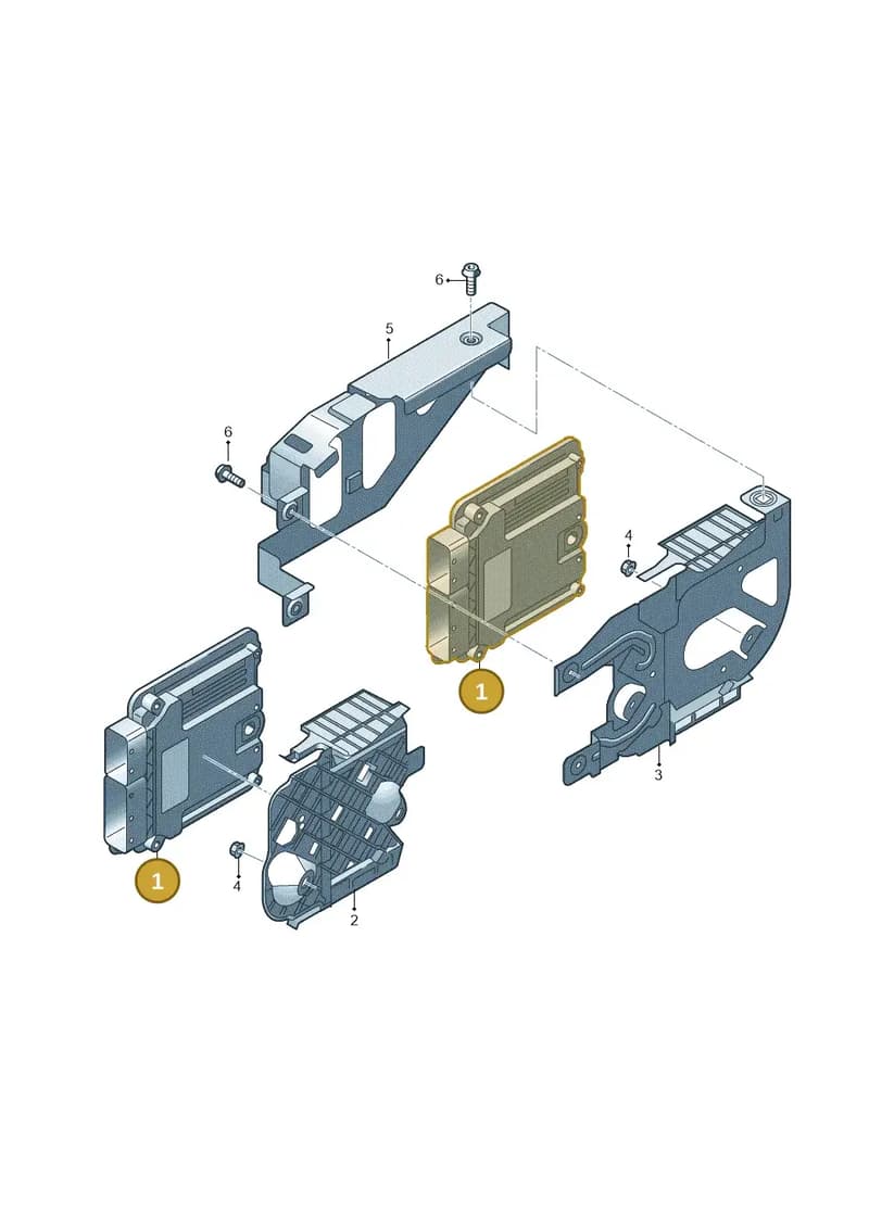 05E906019CK5FF — SEAT CUPRA Formentor (2020-) diagram 596906000, position 1