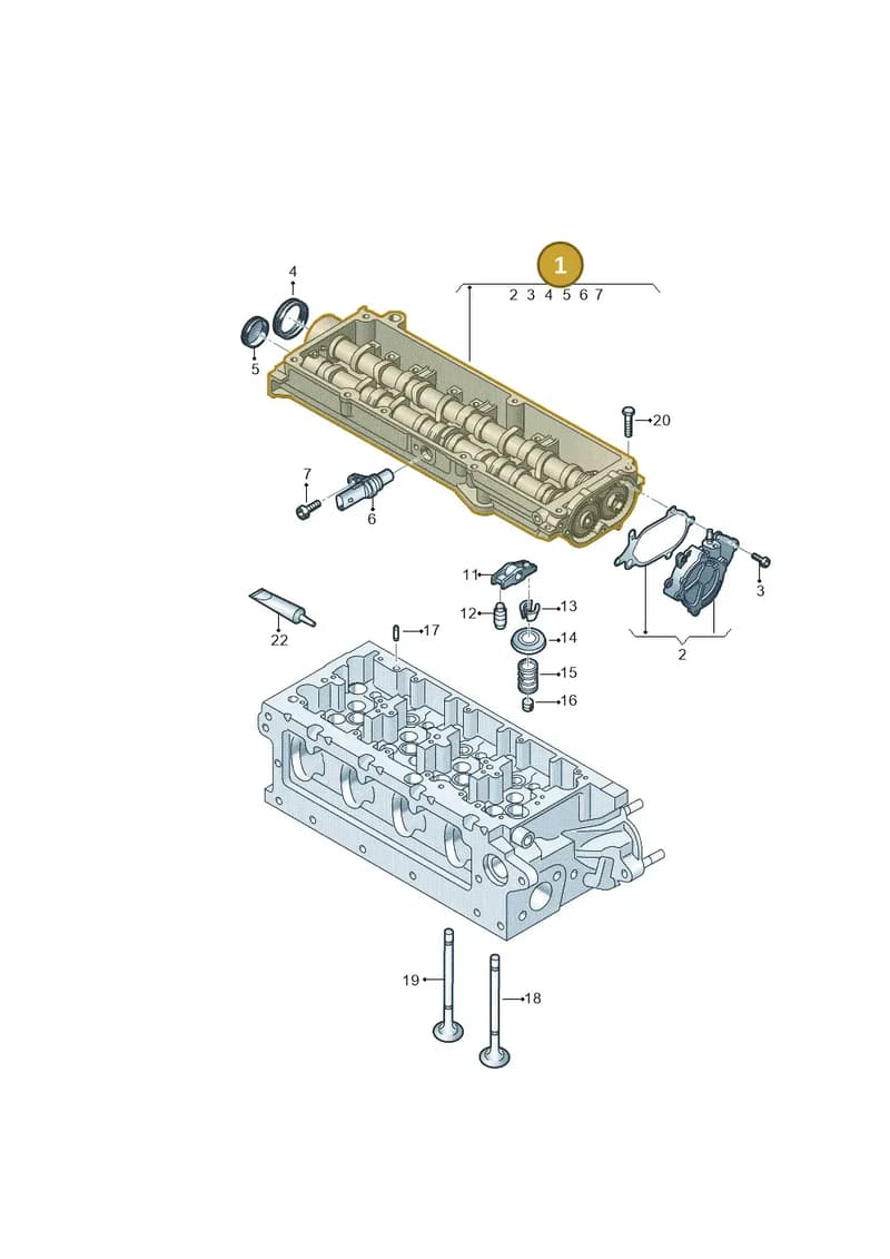 05L103044AP — Skoda Kodiaq (2024-2024) diagram 884109044, position 1