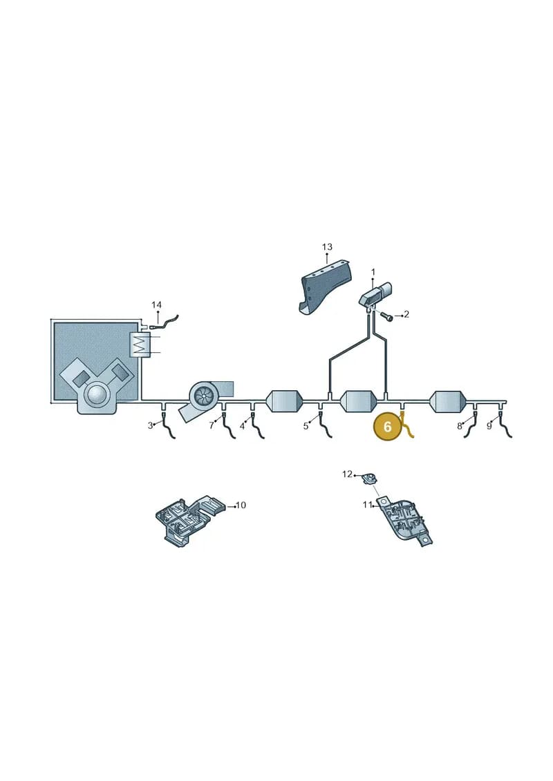 05L906088AL — Skoda Octavia (2019-2022) diagram 780906150, position 6