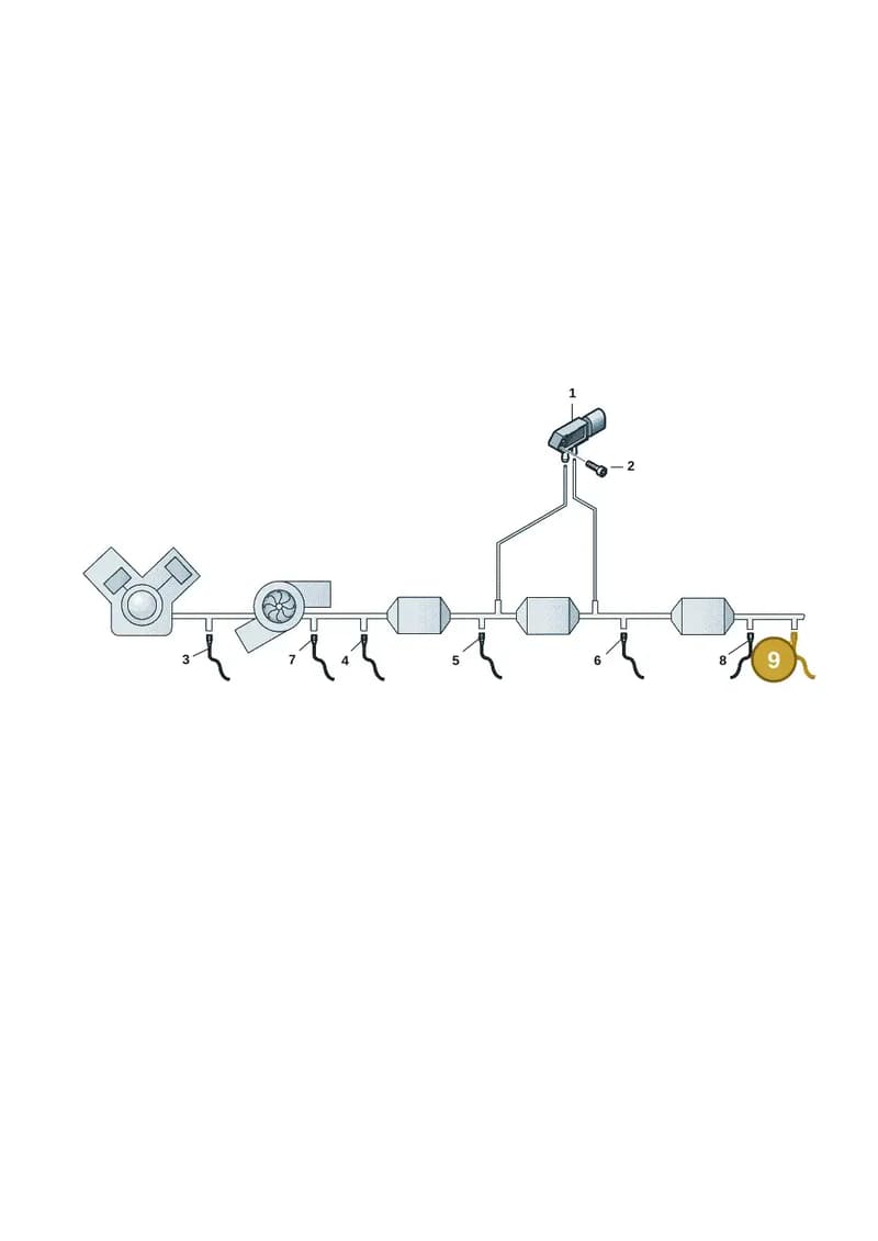 05L906261M — Skoda Superb Combi (2023-2024) diagram 3j0906150, position 9