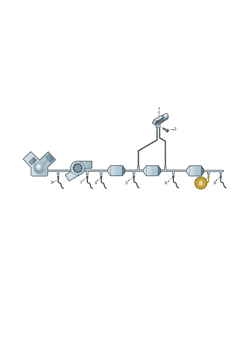 05L907807CN — Volkswagen Tiguan (2023-2025) diagram 748906150, position 8
