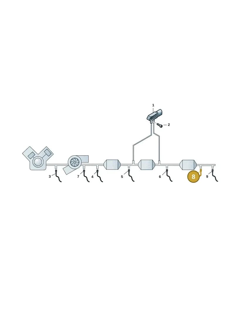 05L907807DD — Volkswagen Passat Estate (2023-2025) diagram 3j0906150, position 8