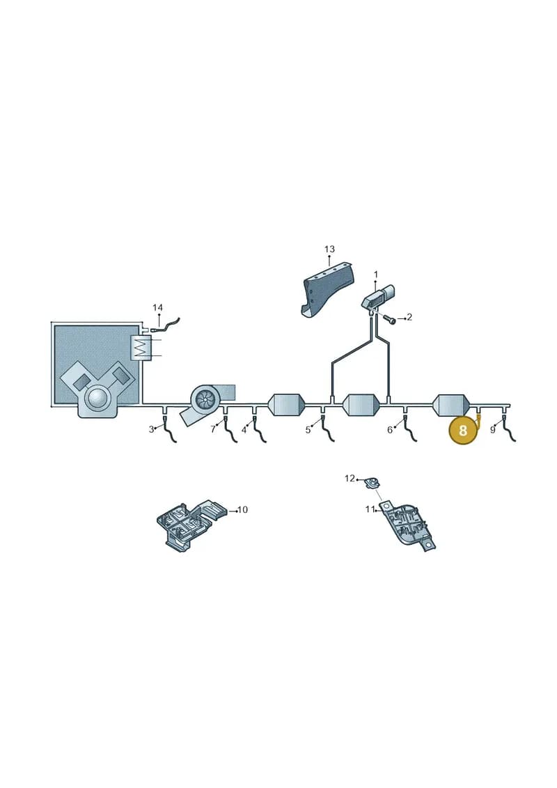 05N907807B — Skoda Octavia (2019-2022) diagram 780906150, position 8