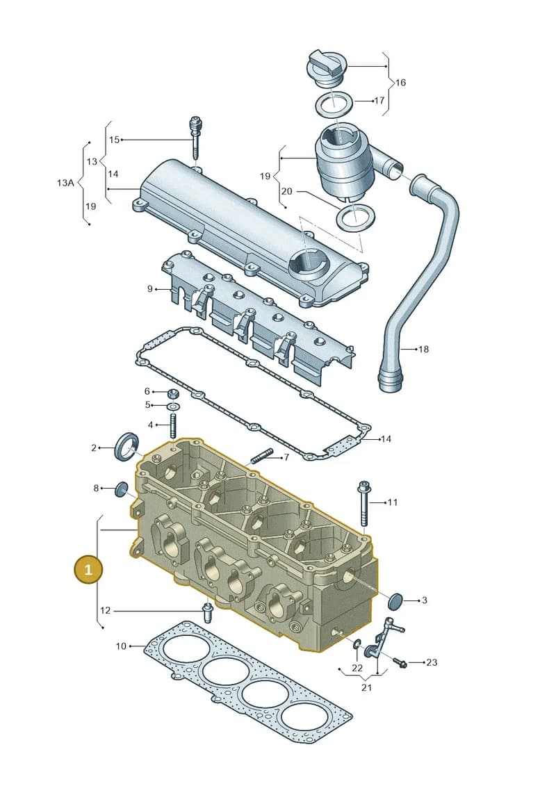 06A103275EX — SEAT Altea XL (2013-) diagram 209103470, position 1