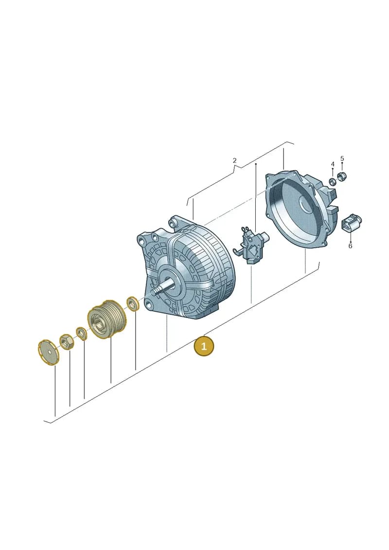 06K903026C — SEAT Tarraco (2018-2024) diagram 746903000, position 1