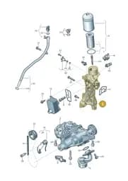 06N903143A Volkswagen Bracket