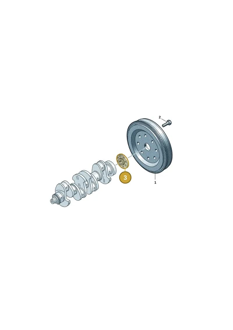 06Q105302 — Volkswagen Golf (2019-2025) diagram 5h0105910, position 3