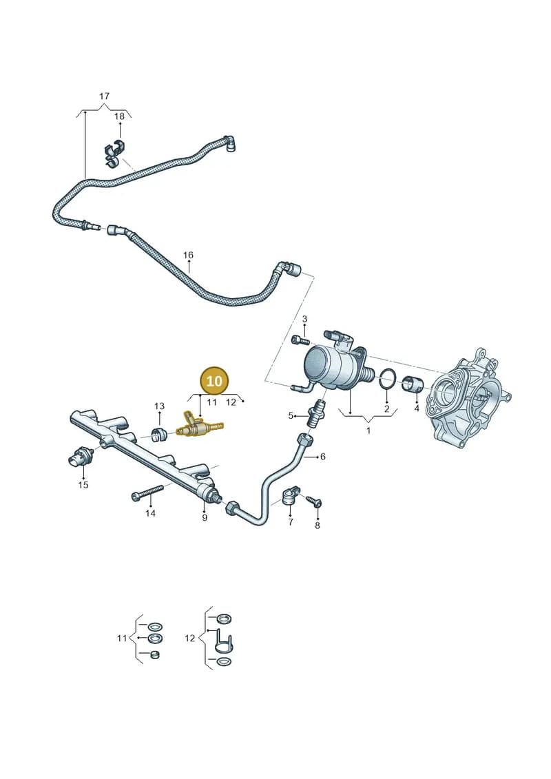 06Q906036A — Skoda Superb Combi (2023-2024) diagram 813133190, position 10