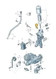 06R919081C Volkswagen Oil Pressure Switch