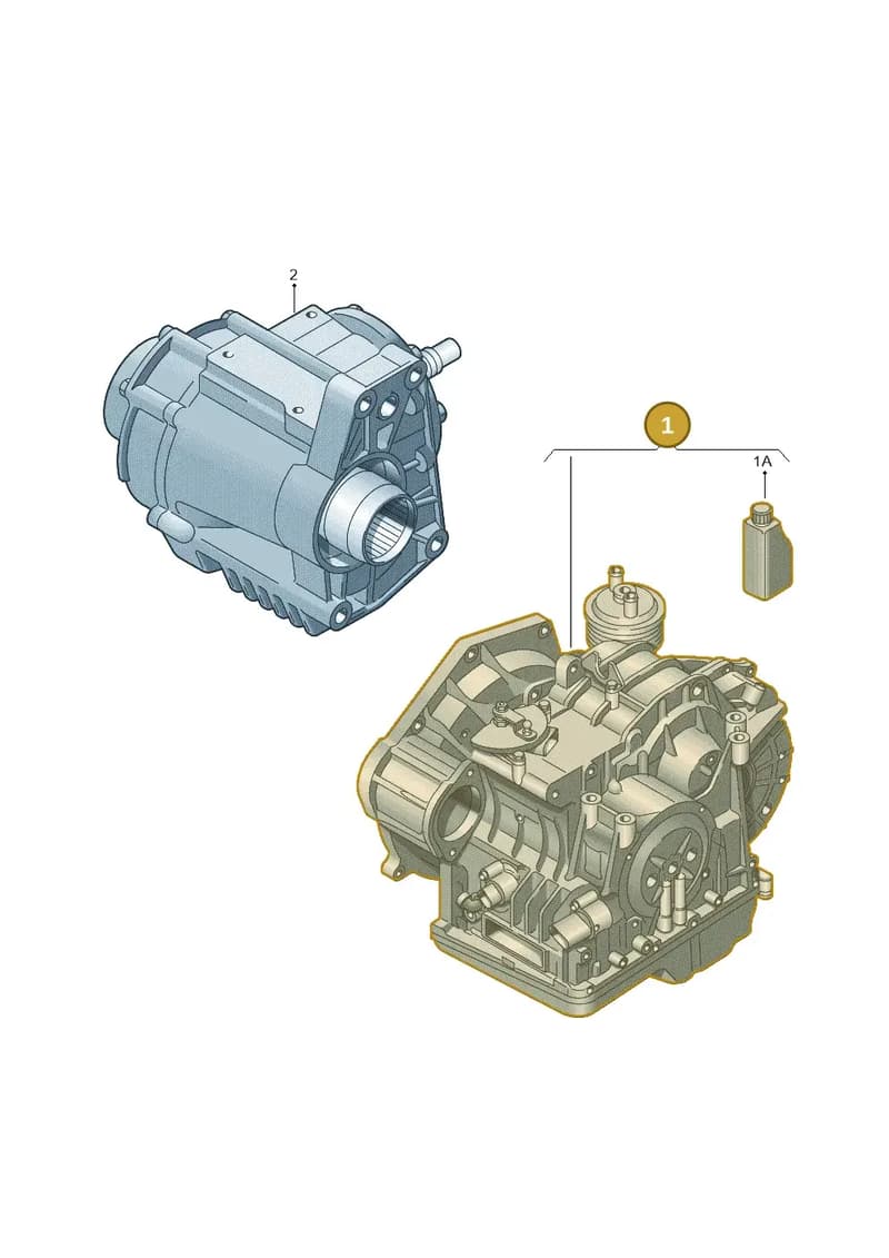 09M300036GX — Volkswagen Tiguan (2011-2018) diagram 460300650, position 1