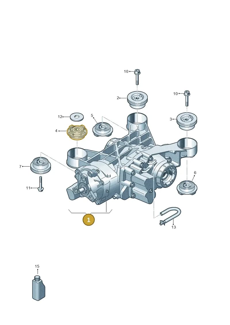 0AY525010AE — Skoda Kodiaq (2016-2024) diagram 5h0525000, position 1