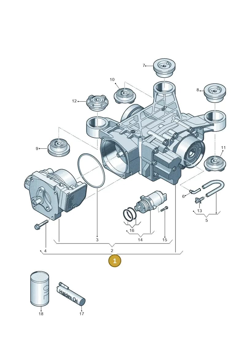 0CQ525015B — Audi Q2 (2016-2025) diagram 803525100, position 1
