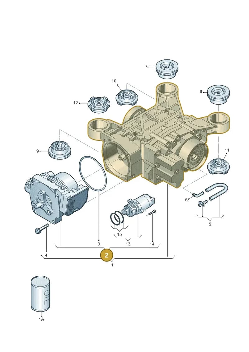 0CQ525554T — Audi Q3 (2018-2025) diagram 597525000, position 2