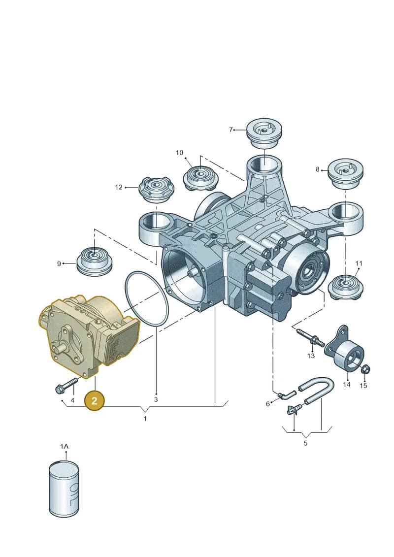 0CQ525554T — Audi A3 Sportback (2016-2020) diagram 890525000, position 2