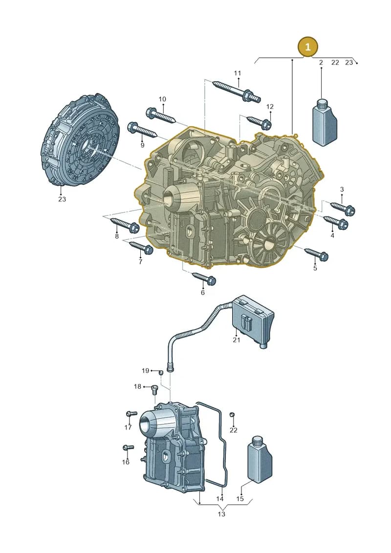 0CW300041S — Volkswagen Golf Sportsvan (2014-2020) diagram 827345100, position 1