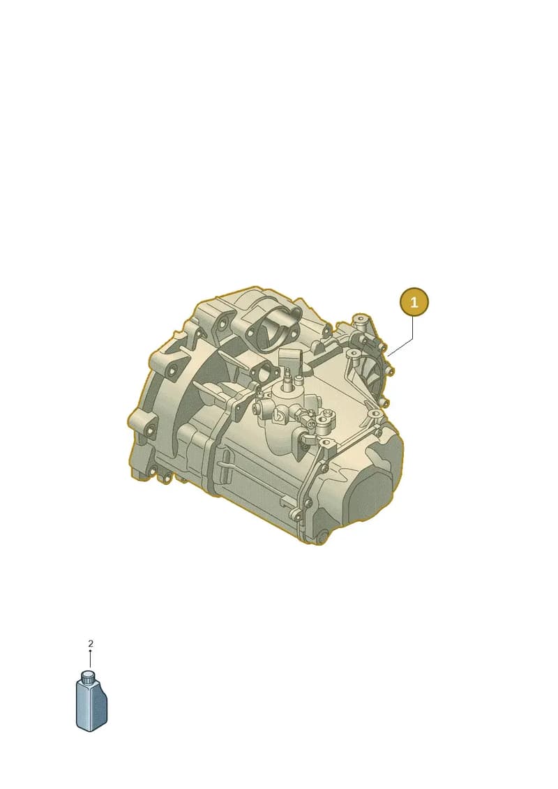 0DF300045K — Audi A1 Sportback (2018-2025) diagram 773300050, position 1