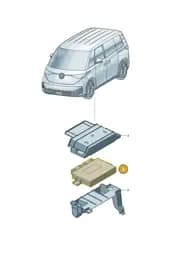0EA906014FM15A Volkswagen Contrl Unit for Electric Motor (15A)