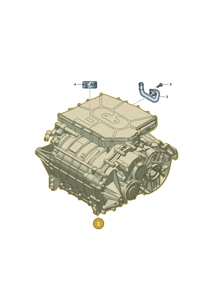 0ET901131R — Audi Q4 Sportback (2021-2025) diagram 14b901500, position 1