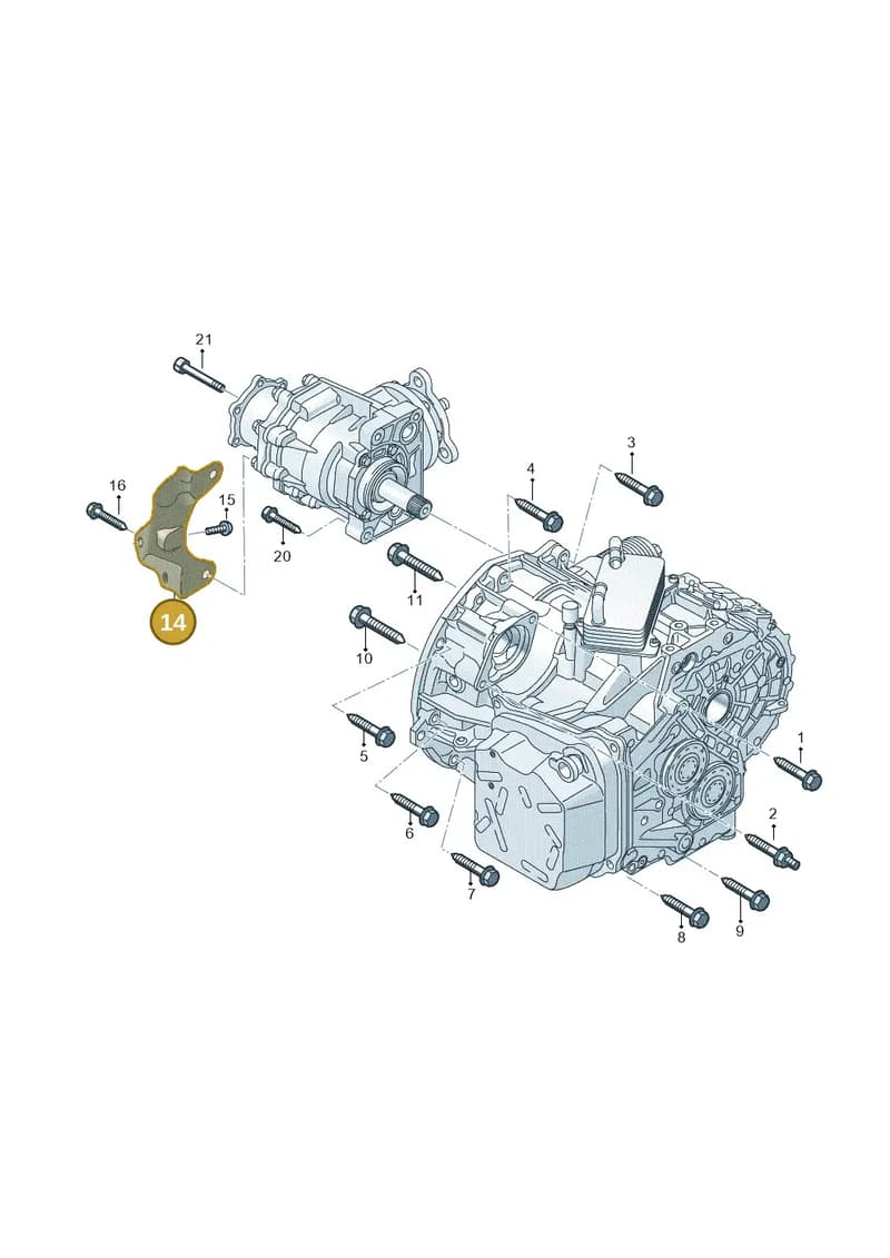 0FN409905E — Volkswagen T-Roc (2017-2025) diagram 813300665, position 14