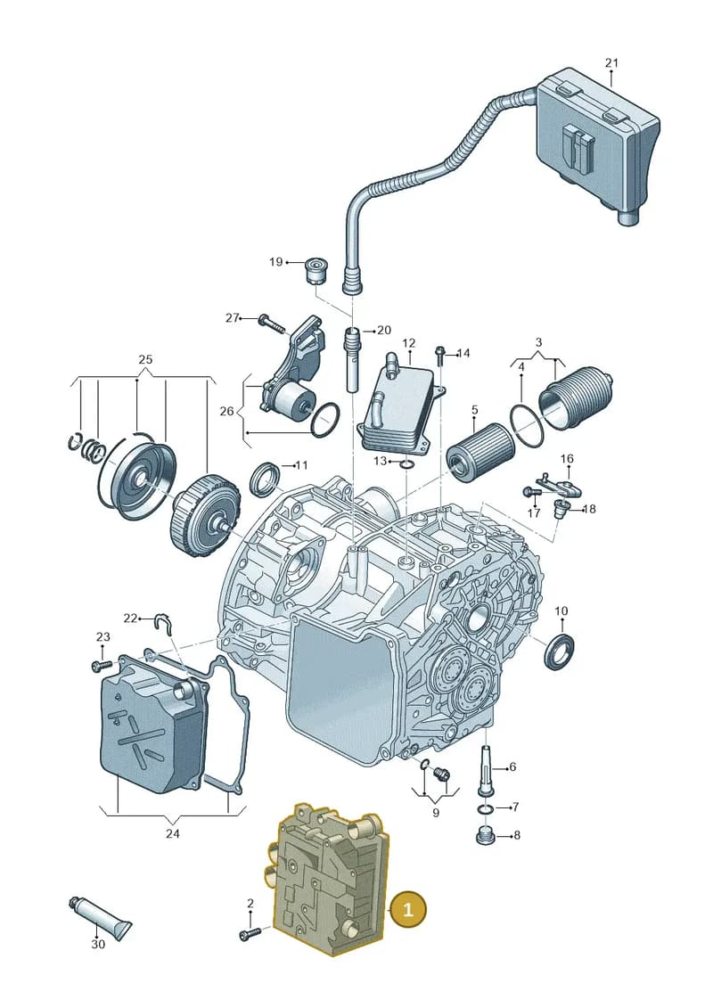 0GC325025DXZ25 — Skoda Superb Combi (2015-2024) diagram 780321710, position 1