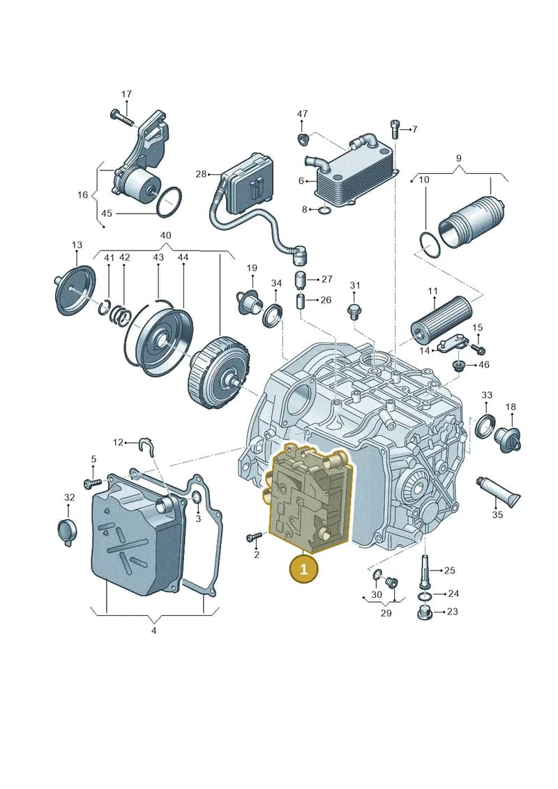 0GC325025EZ7U — Audi Q3 (2018-2025) diagram 890321550, position 1