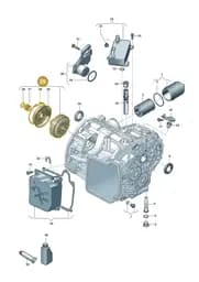 0GC398029C Volkswagen Repair Set for Multi-Coupling
