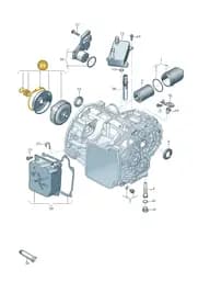 0GC398029E Volkswagen Repair Set for Multi-Coupling