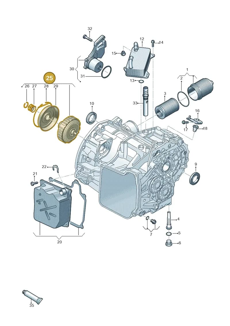 0GC398029F — SEAT Leon (2019-) diagram 596300160, position 25