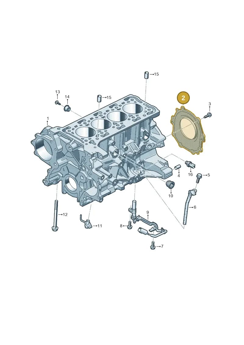 0XW103171G — Volkswagen Amarok (2022-2025) diagram 2hb103251, position 2