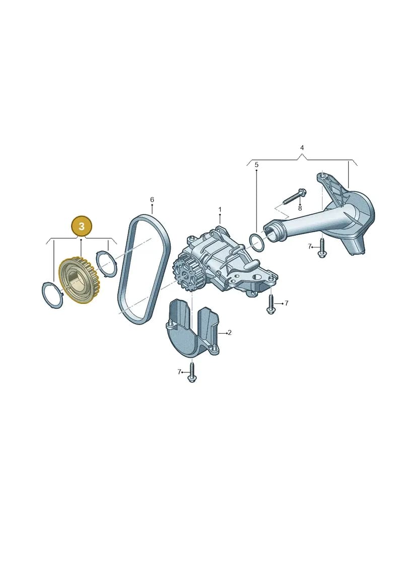 0XW105207 — Volkswagen Amarok (2022-2025) diagram 2hb115201, position 3