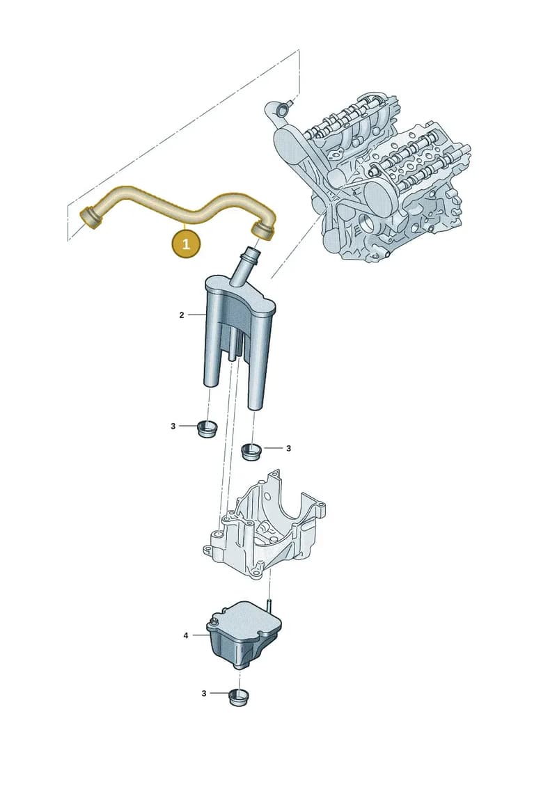0XW198012F — Volkswagen Amarok (2022-2025) diagram 2hb103980, position 1