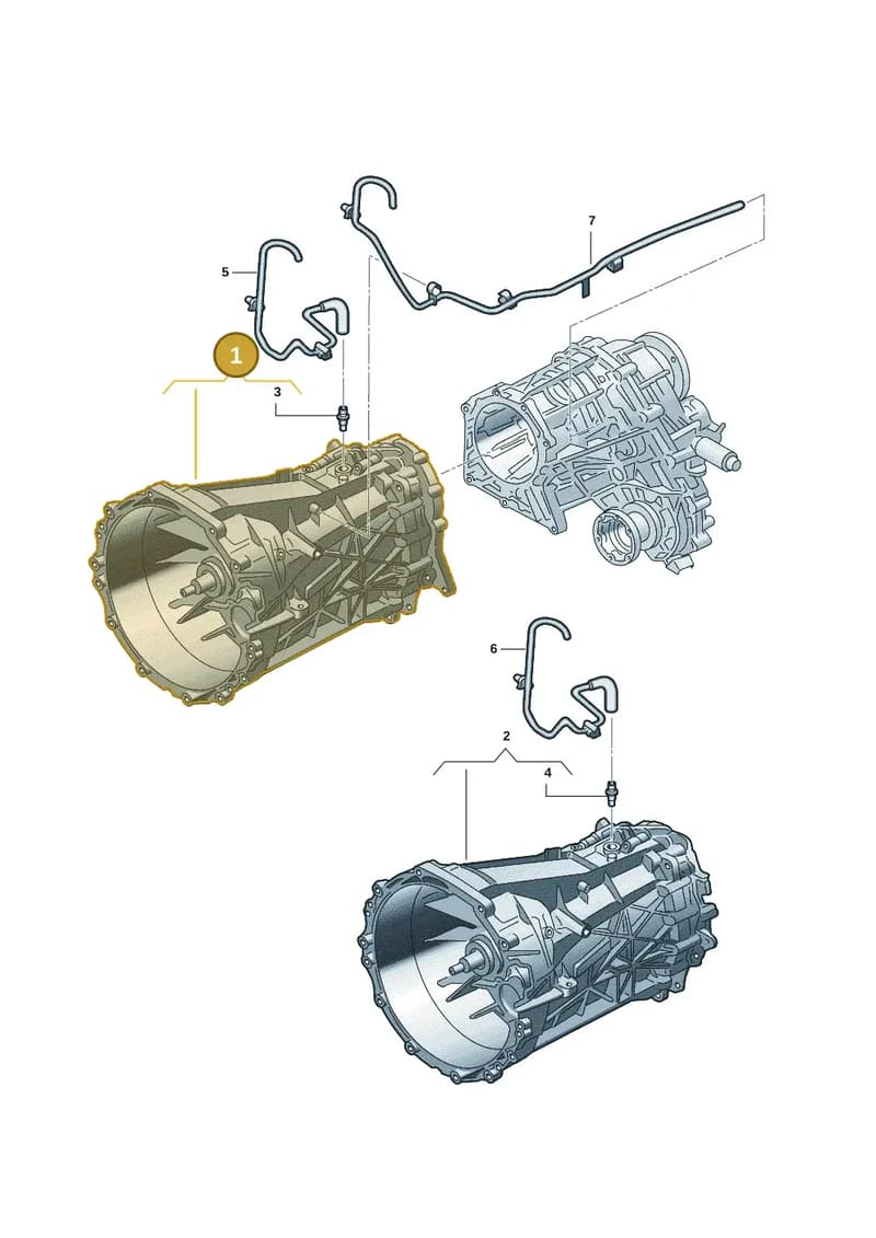 0XW300047A — Volkswagen Amarok (2022-2025) diagram 2hb300200, position 1