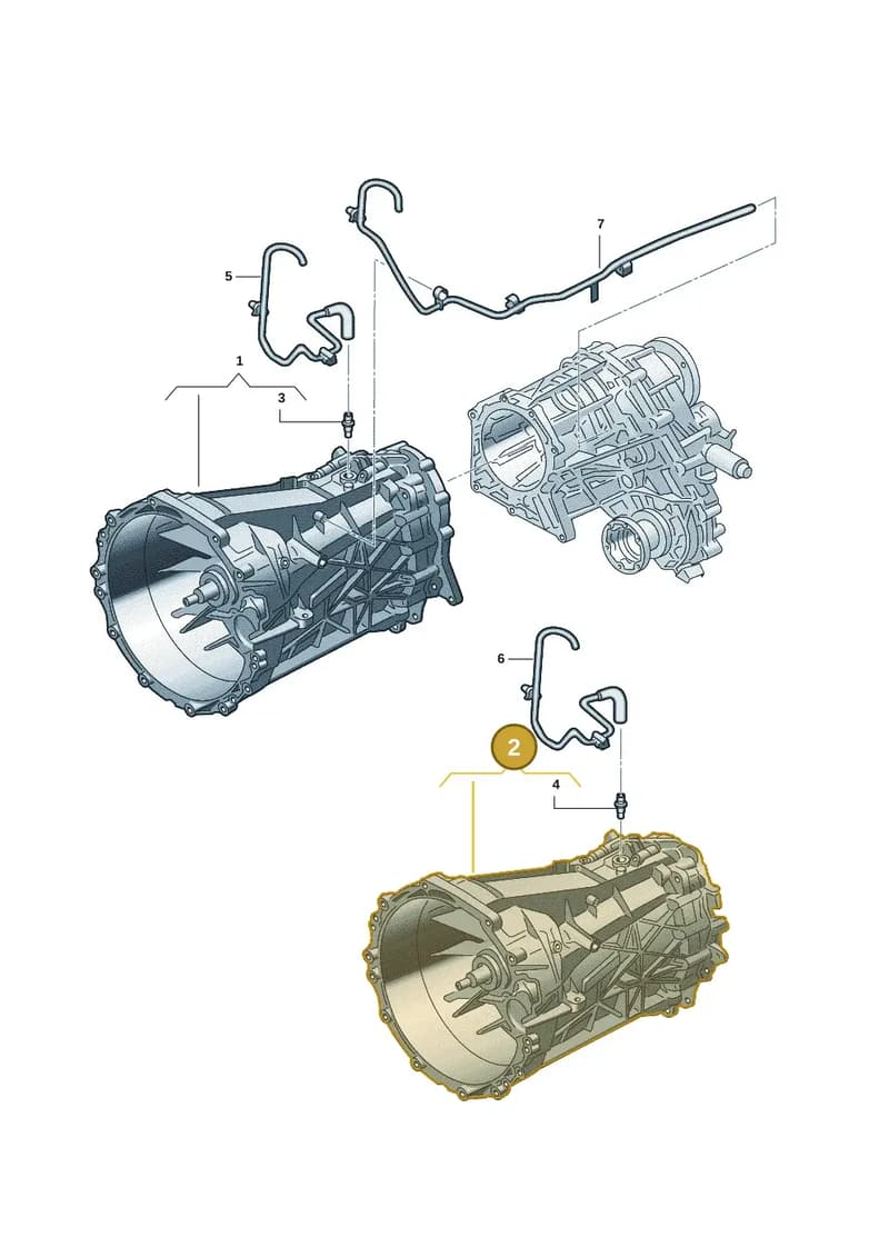 0XW300047 — Volkswagen Amarok (2022-2025) diagram 2hb300200, position 2