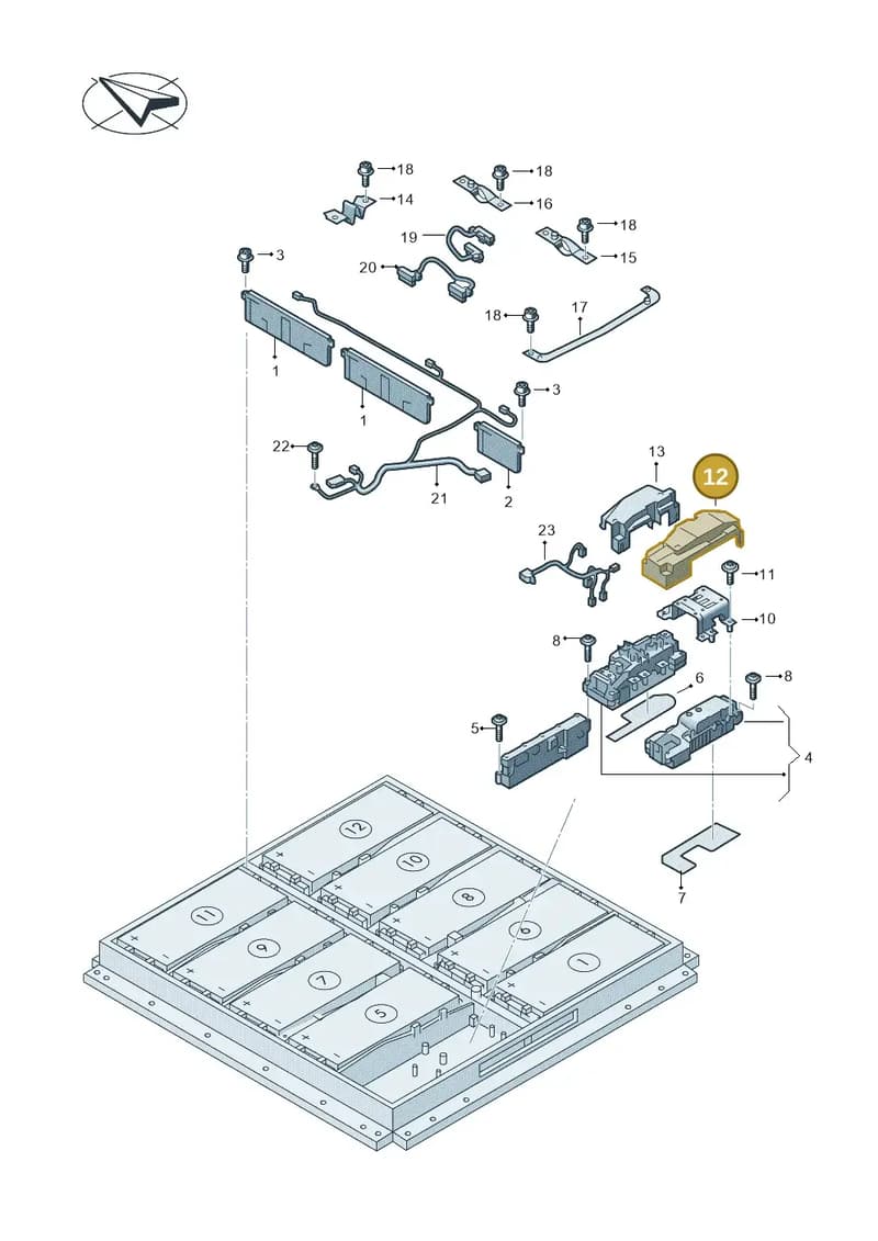 0Z1915521N — Skoda Enyaq (2020-2021) diagram 062915060, position 12